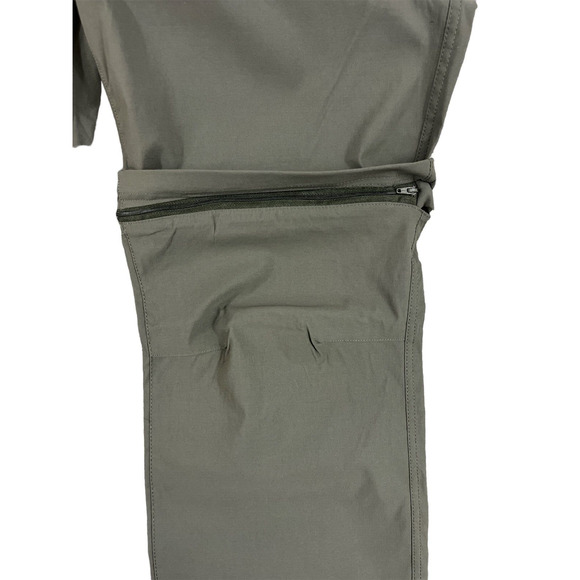 Eddie Bauer Men's Convertible Tech Pants Olive Green Size 38x34 - Picture 5 of 5